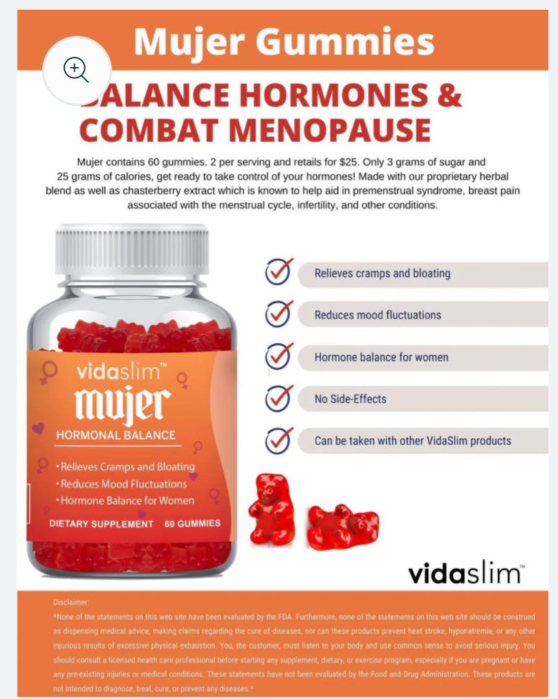 Mujer Hormonal Balance Gummie