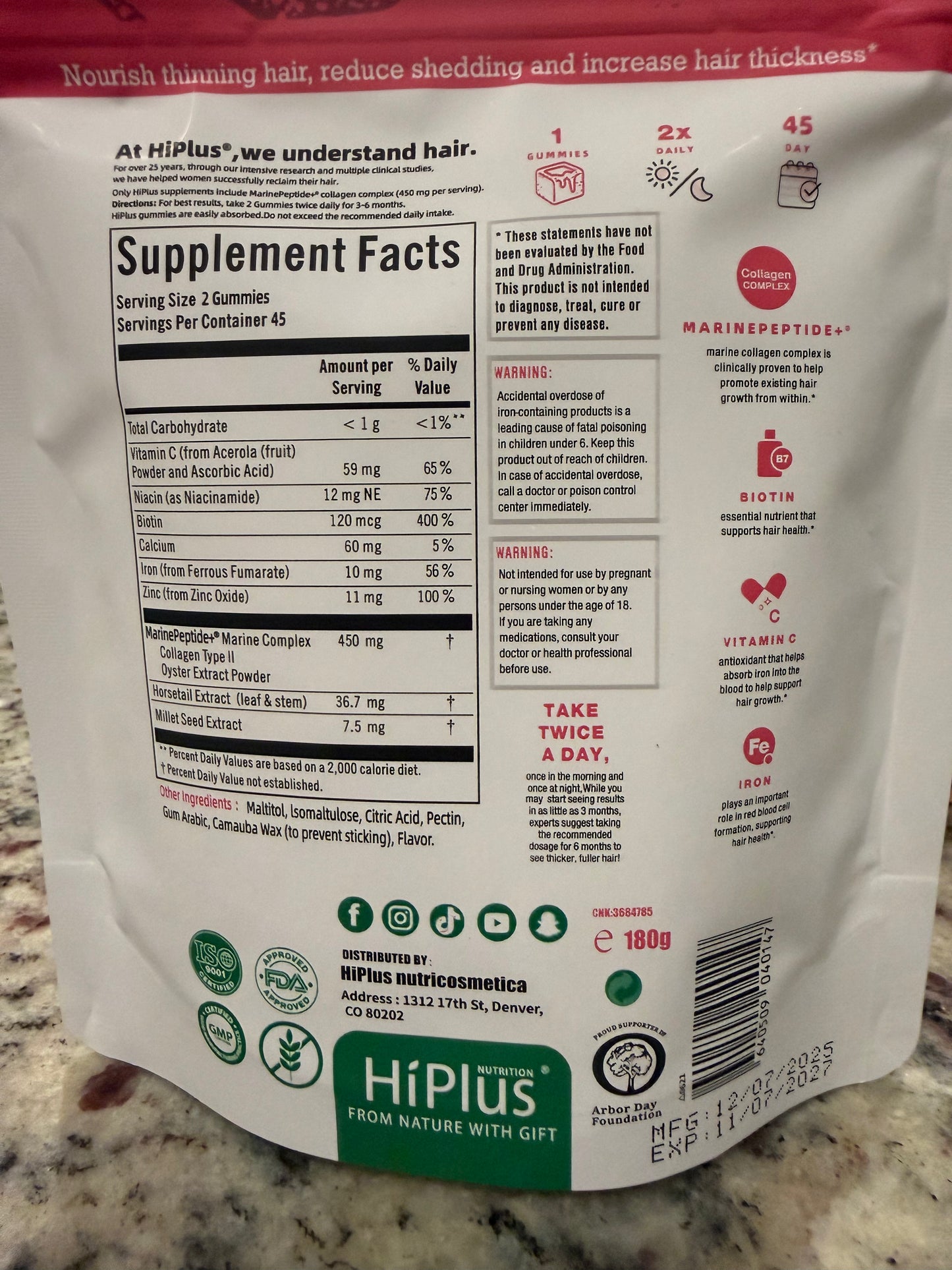 Hair Growth Gummies